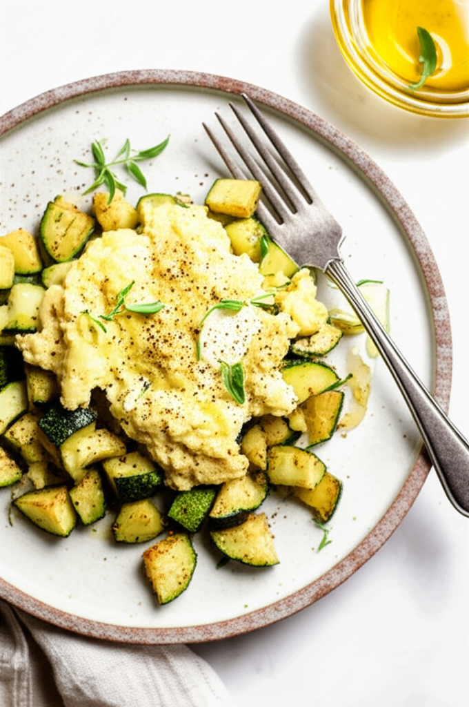 Zucchini with Egg