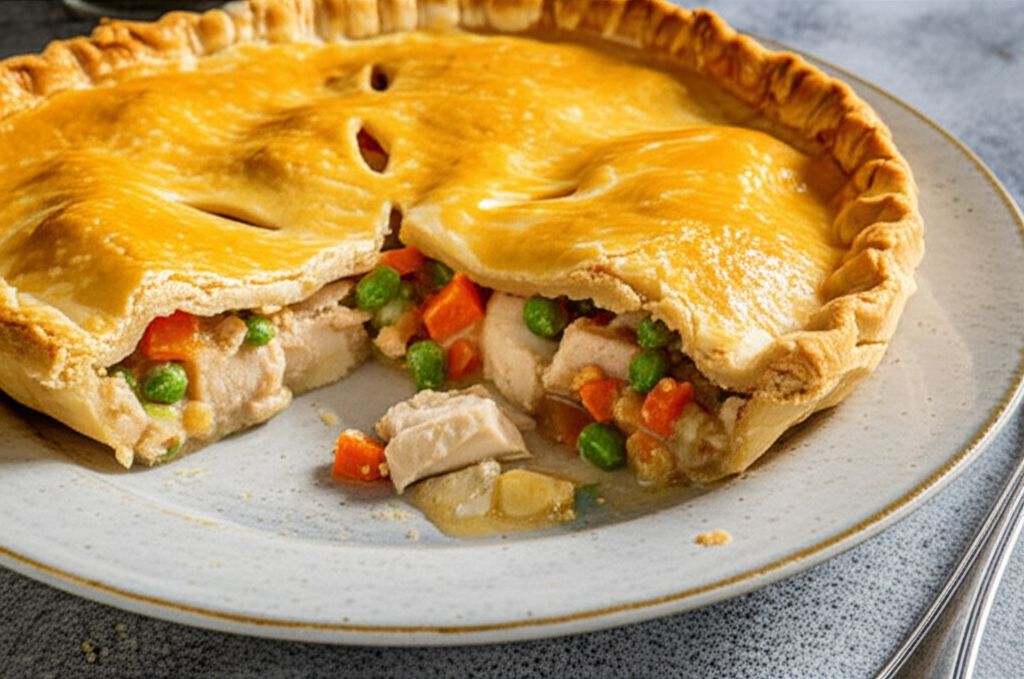 4-Ingredient Chicken Pot Pie