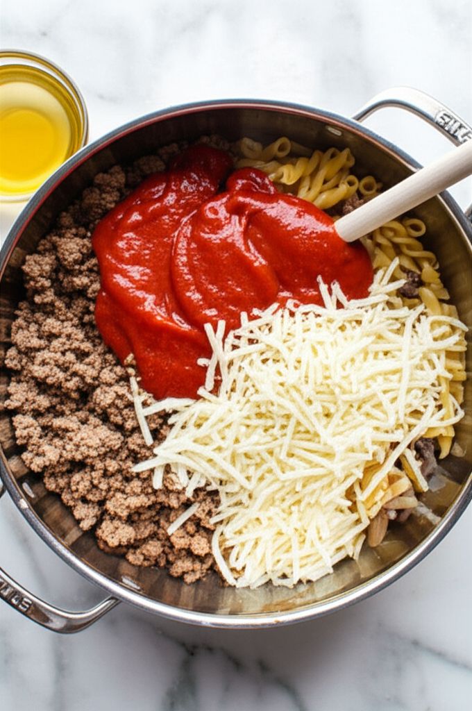 4-Ingredient Hamburger Casserole