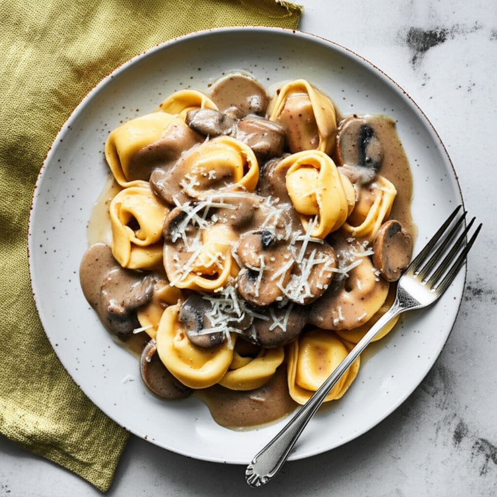 Absolutely Fabulous Portobello Mushroom Tortellini