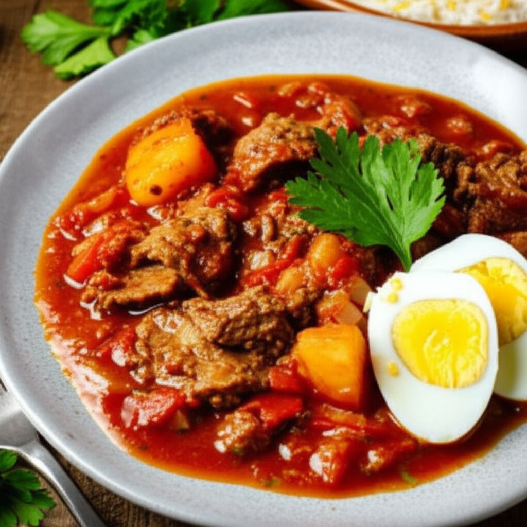 Ajiaco (Beef and Pepper Stew)