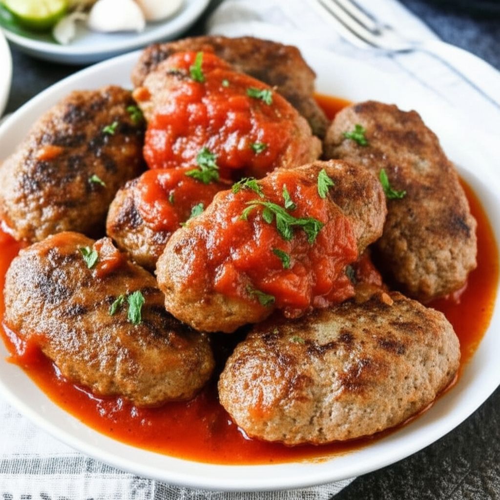 Algerian Kefta (Meatballs)