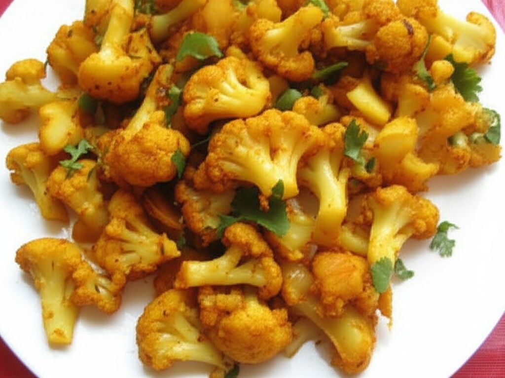 Aloo Gobi ki Subzi (Potatoes and Cauliflower)