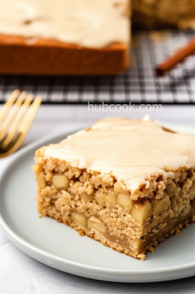 Apple Peanut Butter Cake