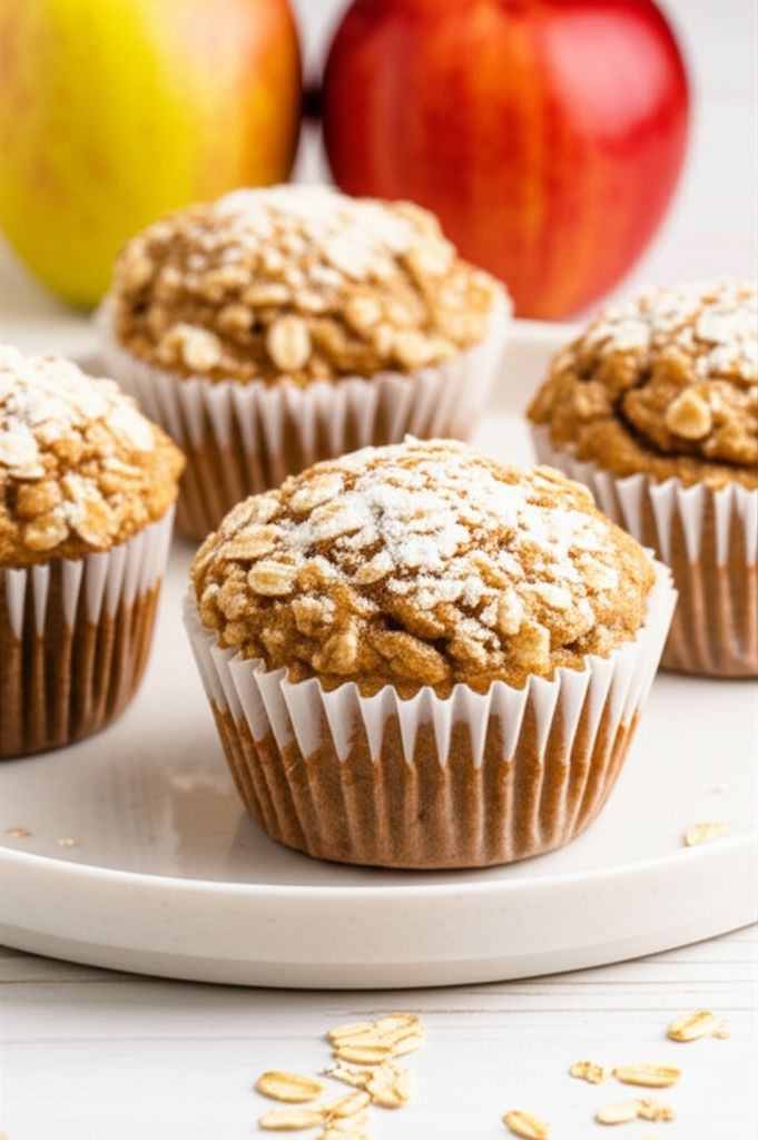 Apple-Oatmeal Muffins