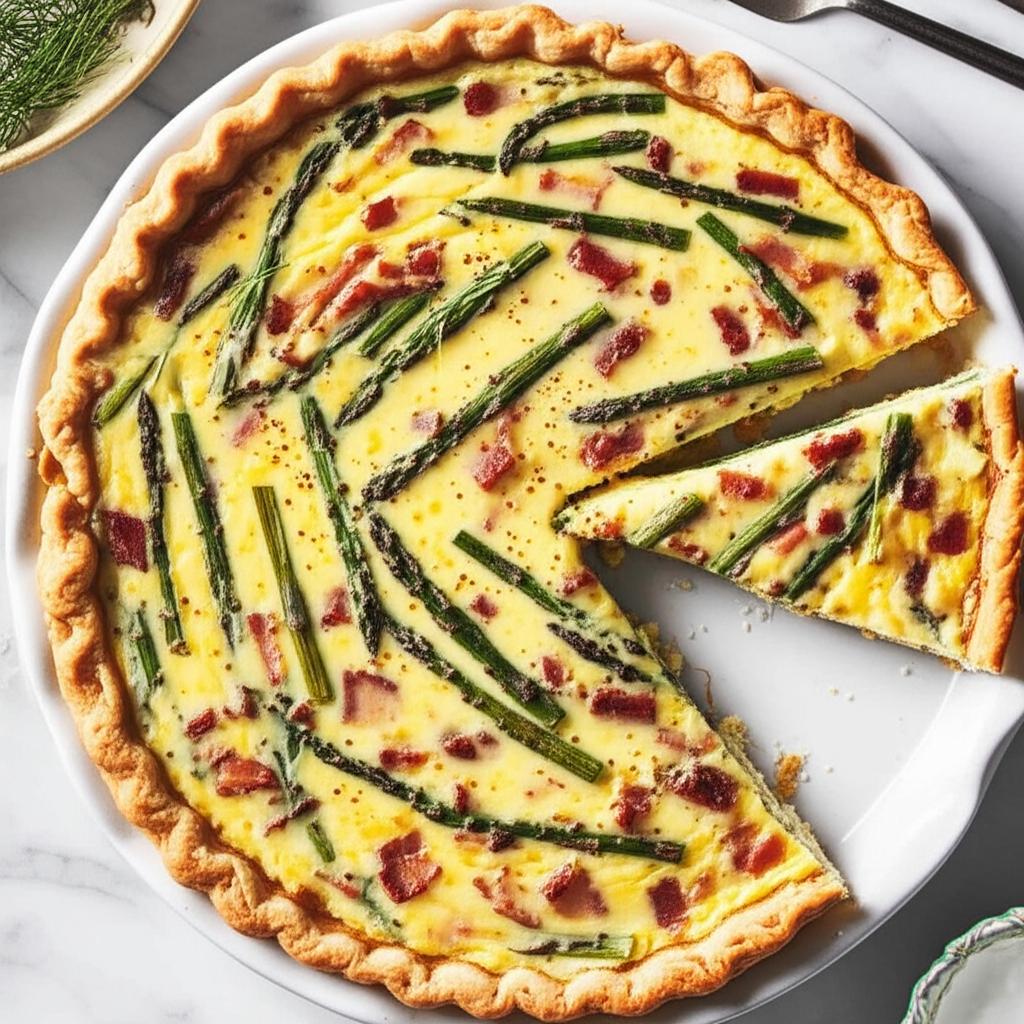 Asparagus Quiche