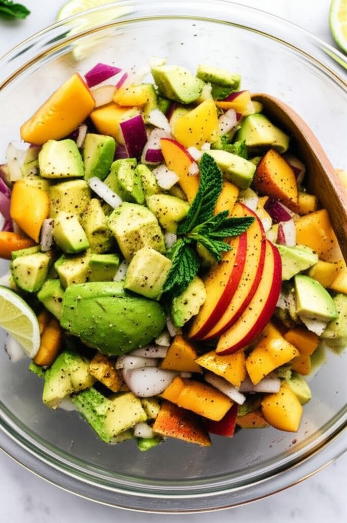 Avocado and Fruit Salad