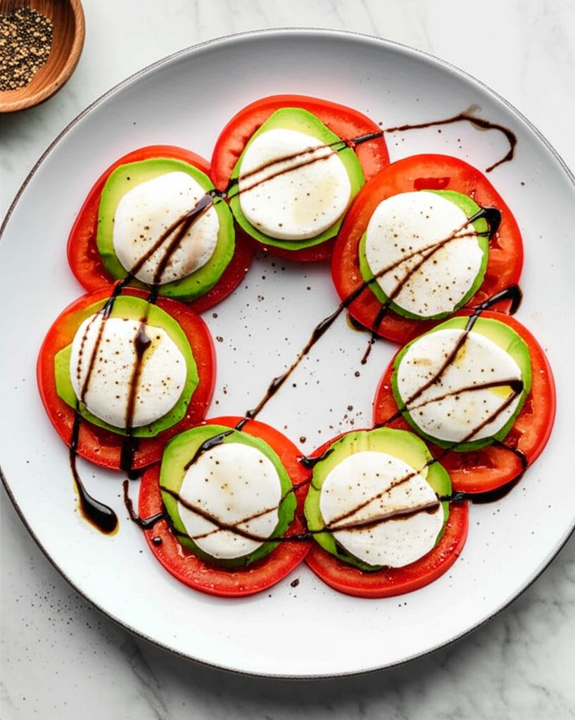 Avocado Caprese Salad