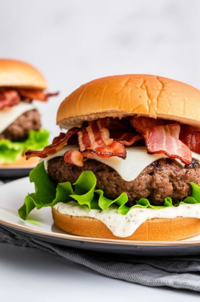 Bacon-Mushroom-Swiss Burger Recipe