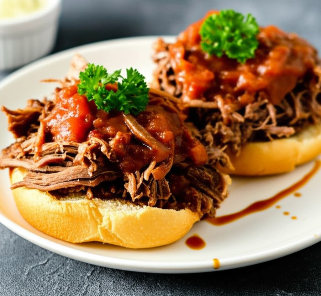 Barbecued Beef Sandwiches