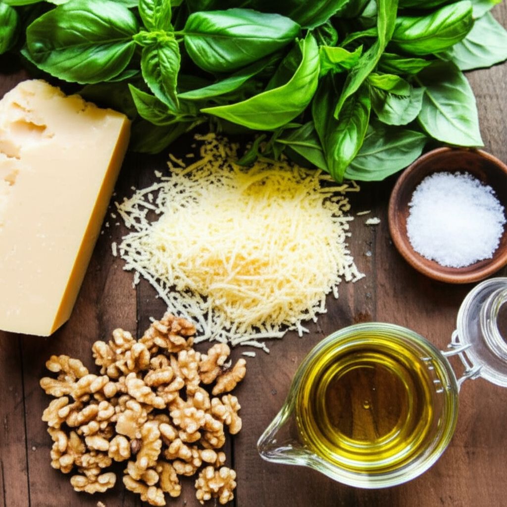 Basil Walnut Pesto