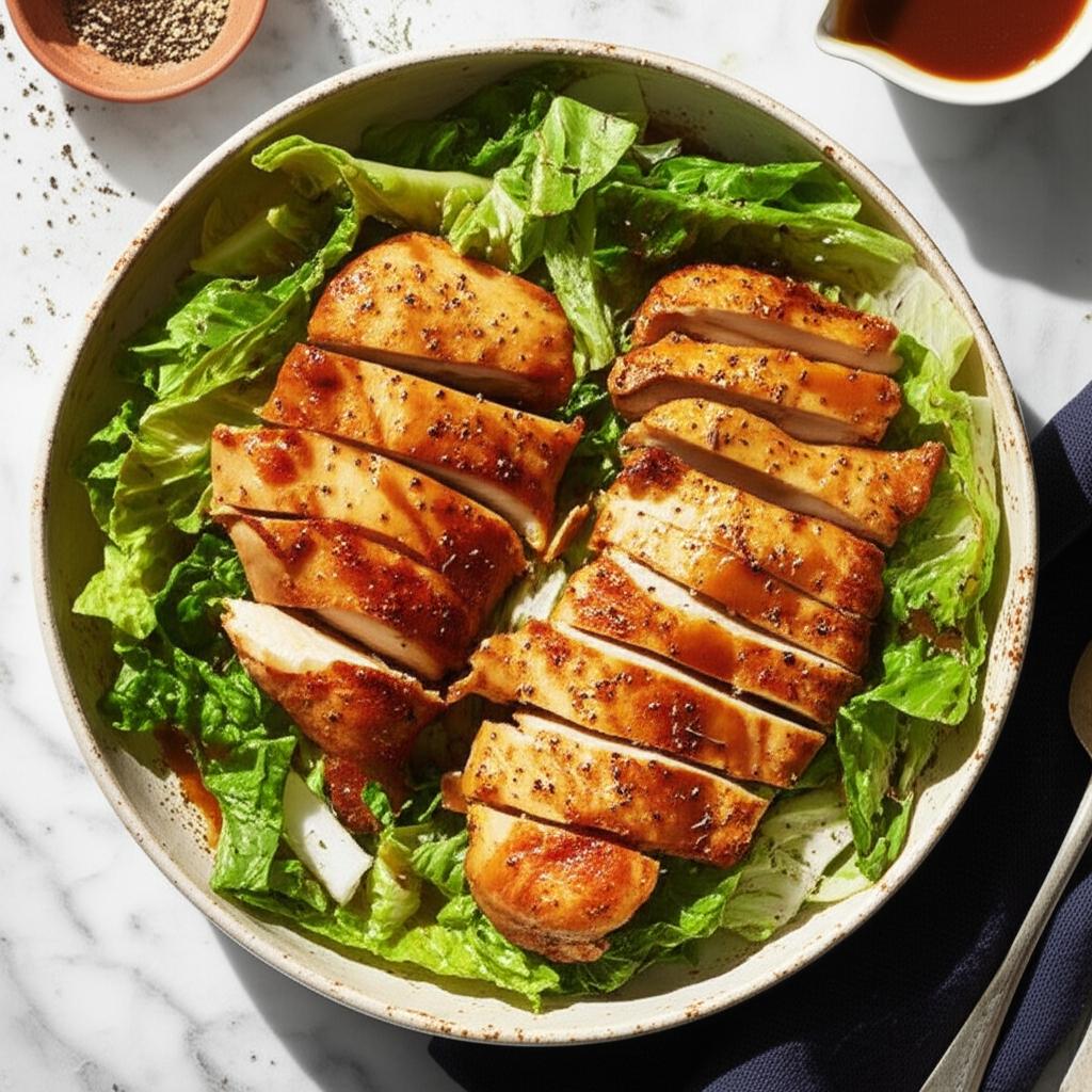 Black Lemon Chicken Salad