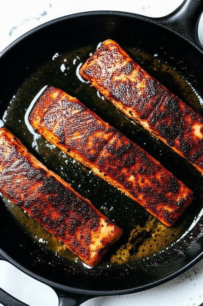 Blackened Salmon Fillets
