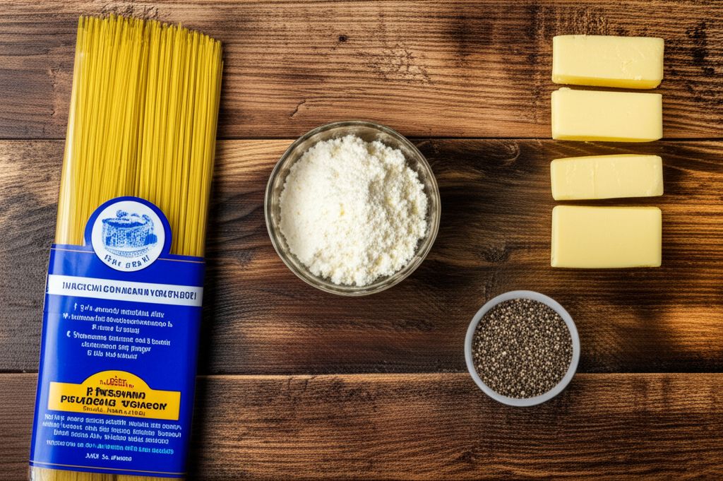Cacio e Pepe (Cheese and Pepper Pasta)