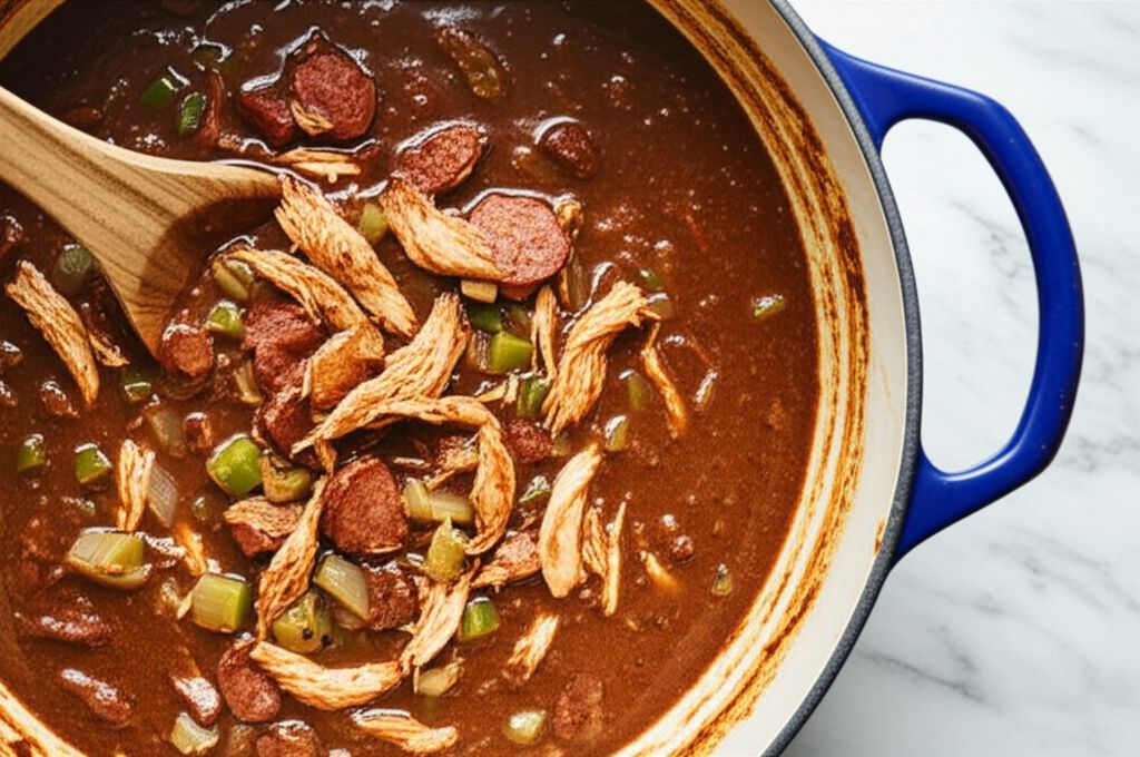 Cajun Chicken and Sausage Gumbo