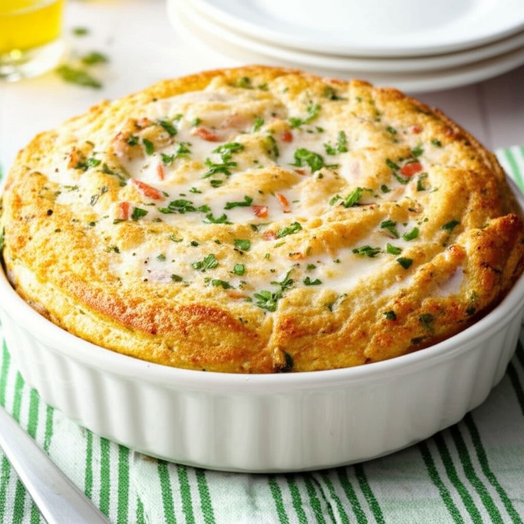 Caribbean Crab Souffle