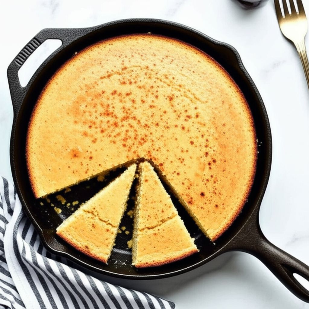 Cast Iron Skillet Buttermilk Cornbread