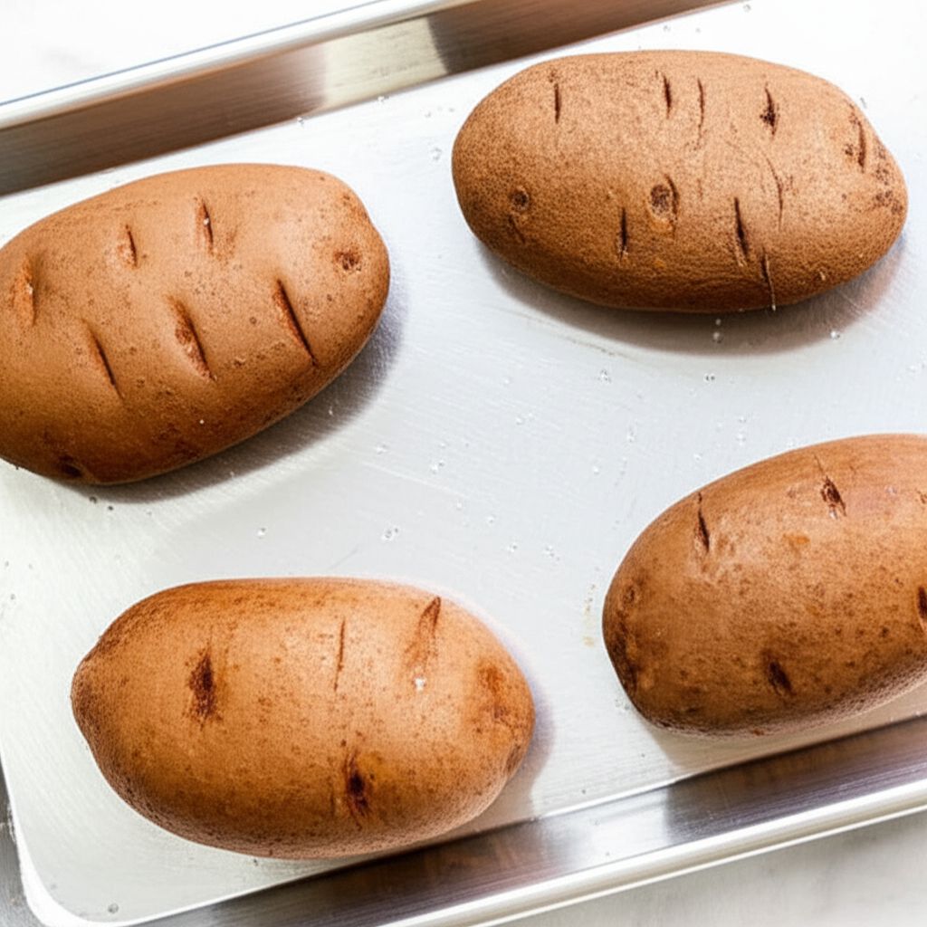 Cheesy Twice-Baked Potatoes
