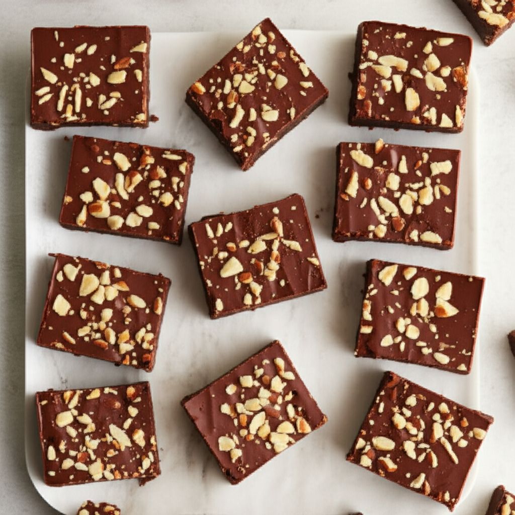 Chocolate Almond Fudge