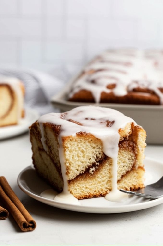 Cinnabon Cinnamon Roll Cake