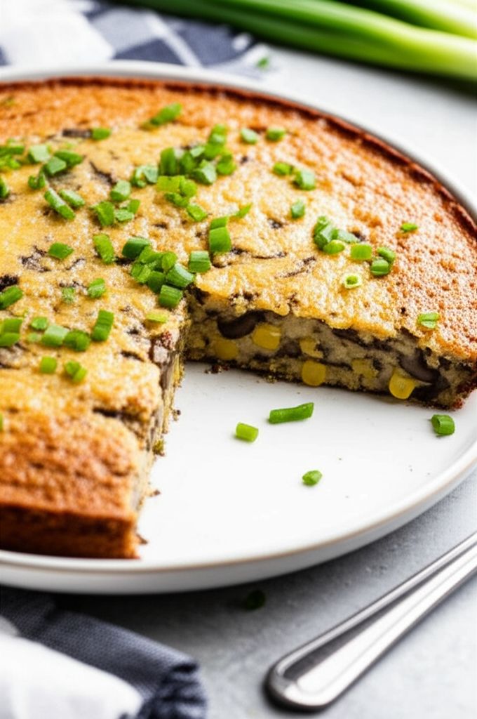 Corn and Porcini Mushroom Cornbread Dressing