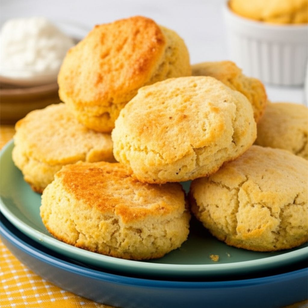Corn Meal Supper Biscuits