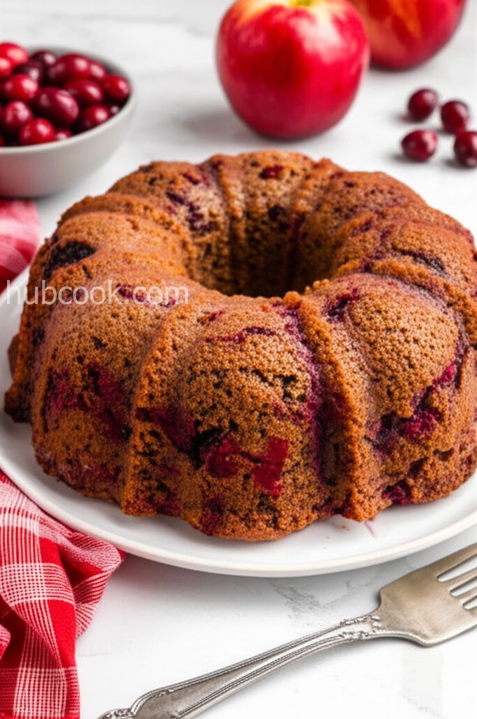 Cranberry Apple Cake