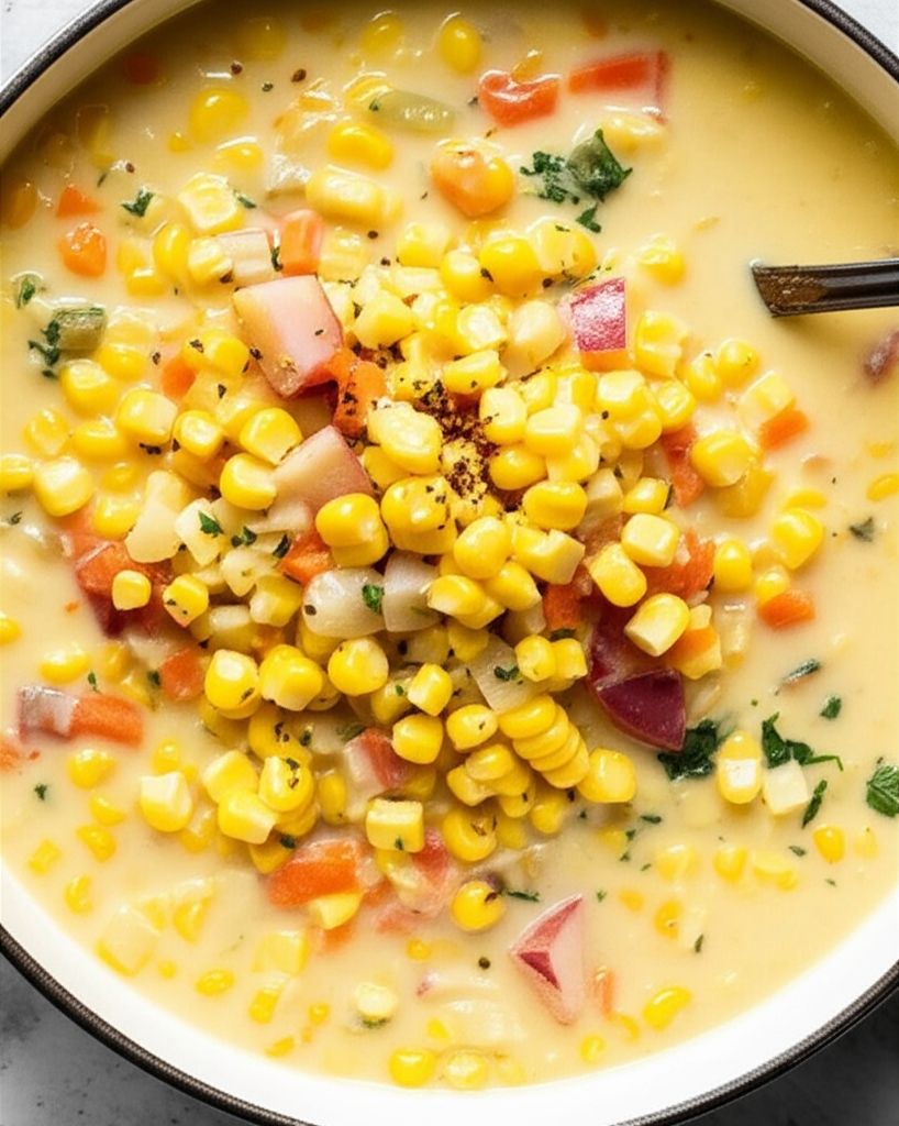 Cranked Up Corn Chowder