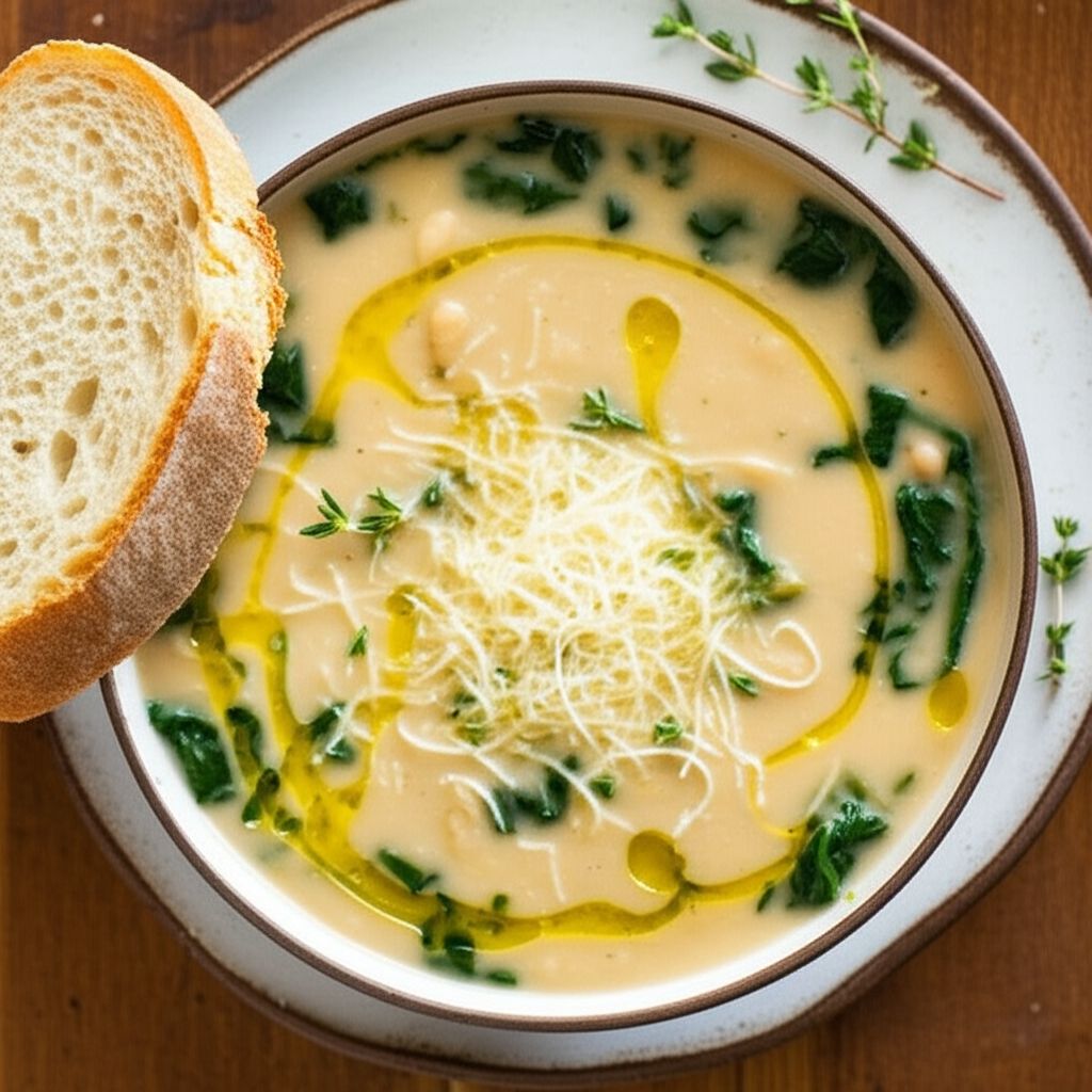 Creamy Italian White Bean Soup