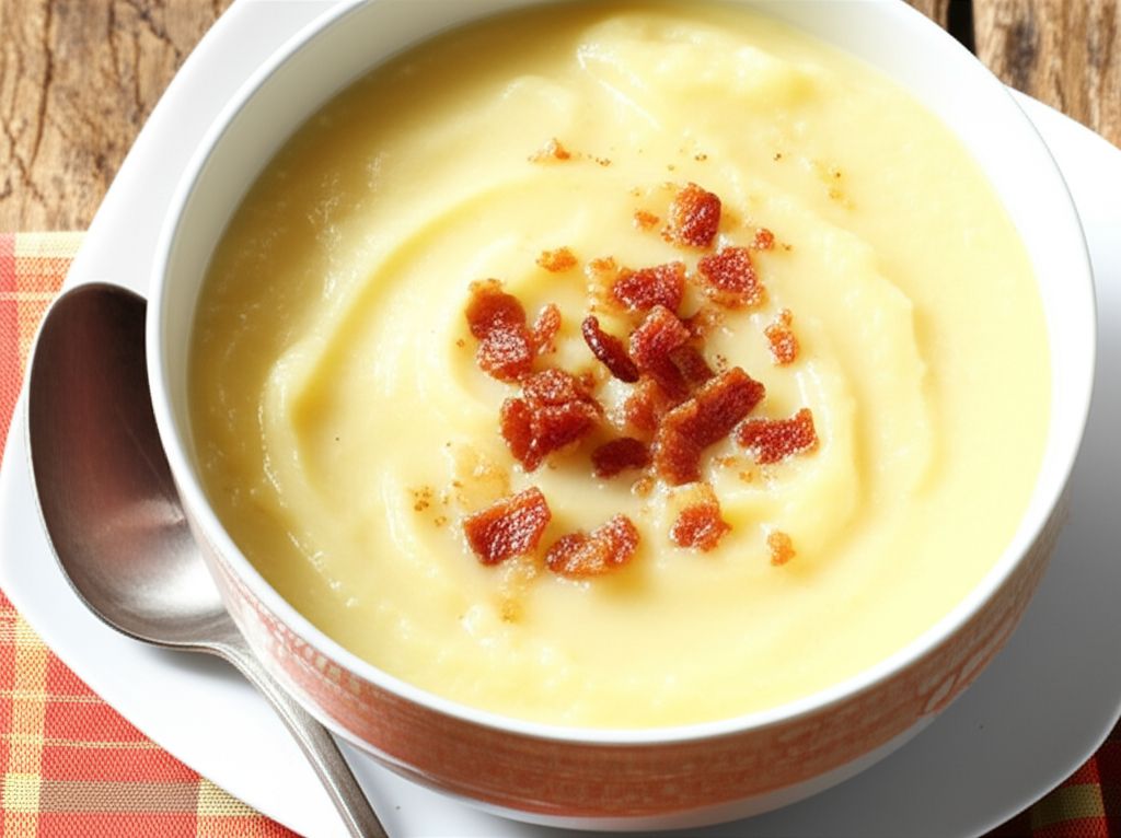 Creamy Potato With Rosemary Soup