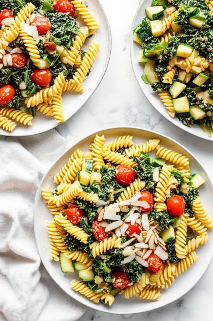 Creamy Summer Pasta Salad with BelGioioso Shaved Parmesan