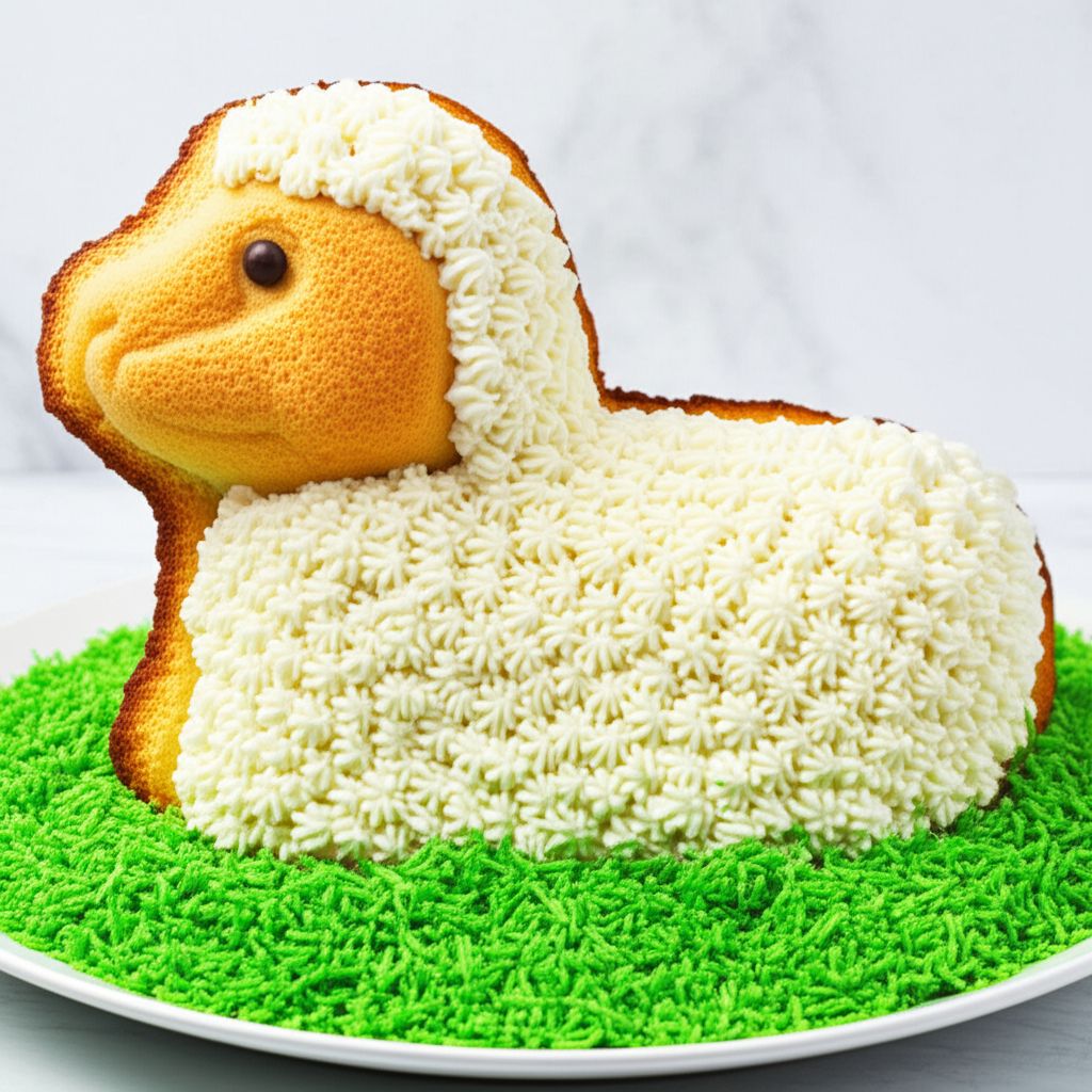 Easter Lamb Cake
