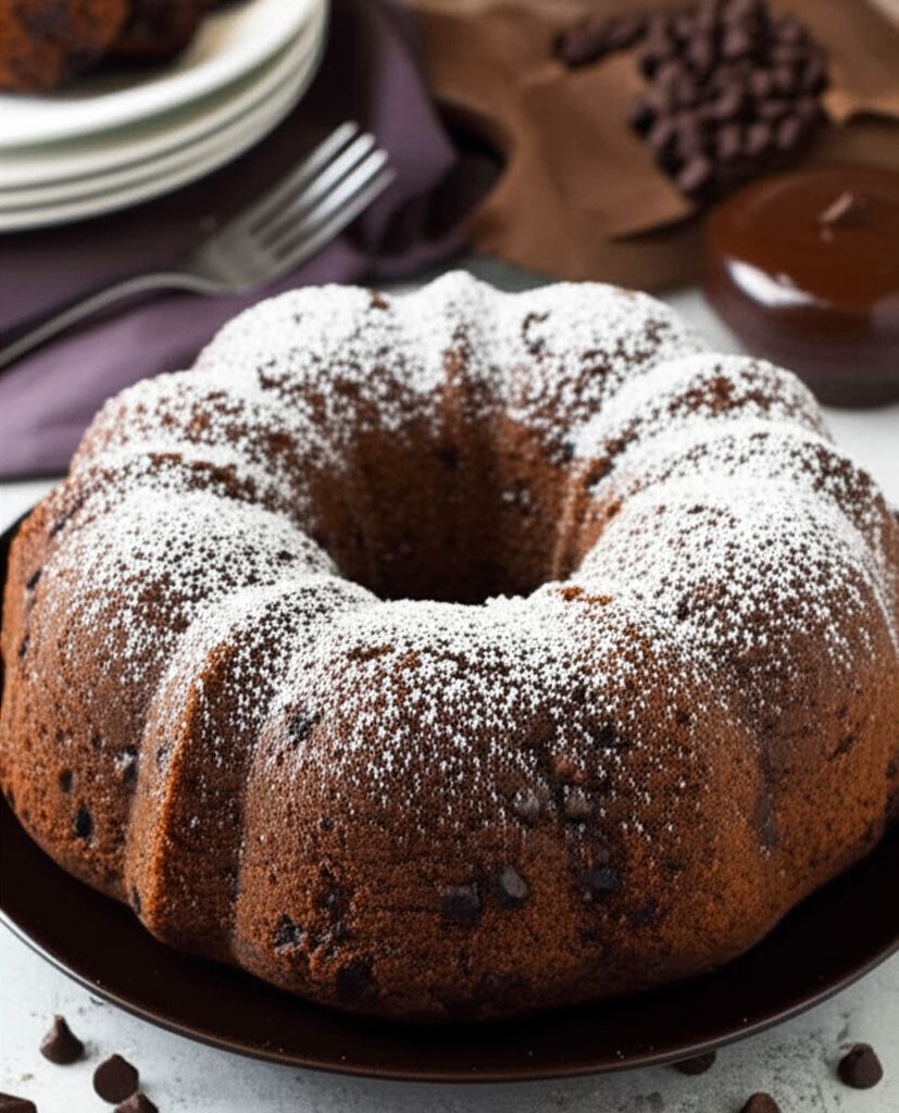 Easy Chocolate Chip Pound Cake