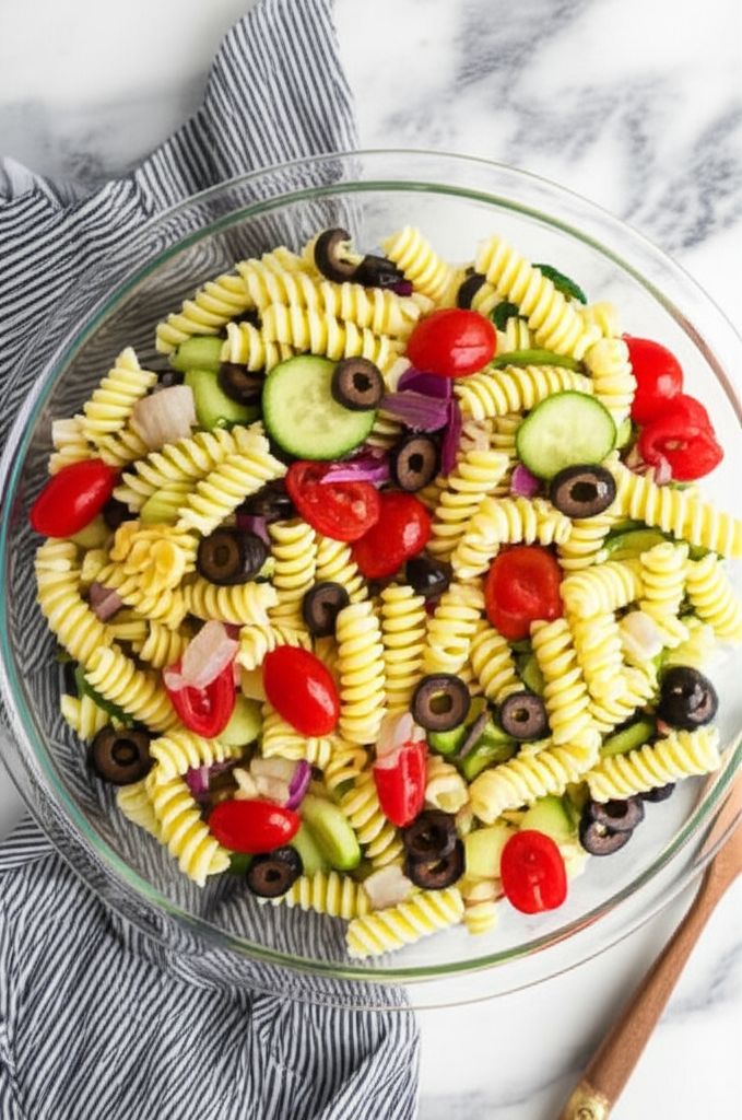 Easy Cold Pasta Salad