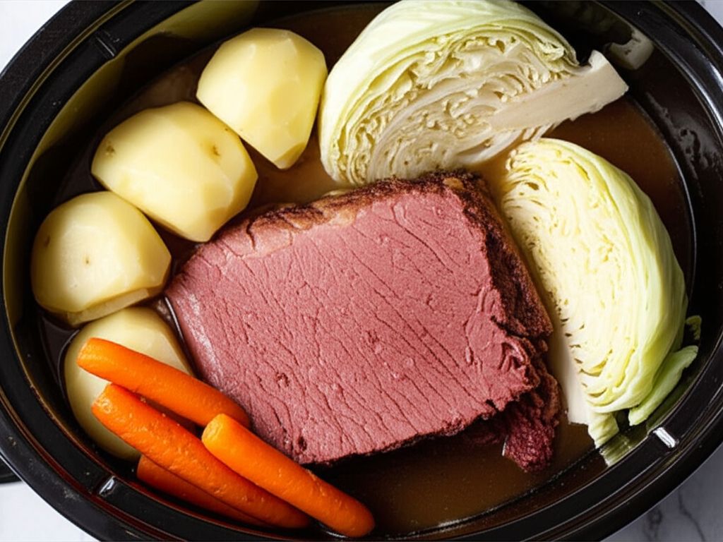 Easy Corned Beef and Cabbage