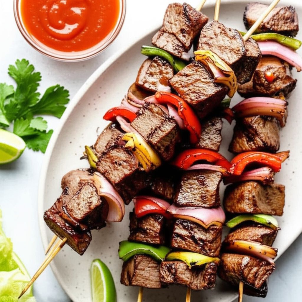 Fajitas On A Stick