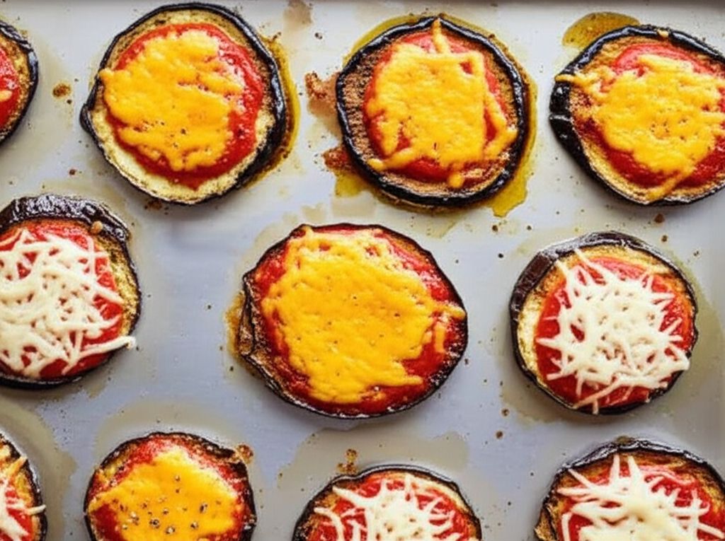 Flourless Eggplant Pizza