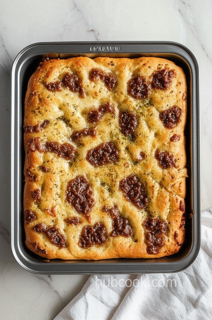 French Onion Soup Focaccia