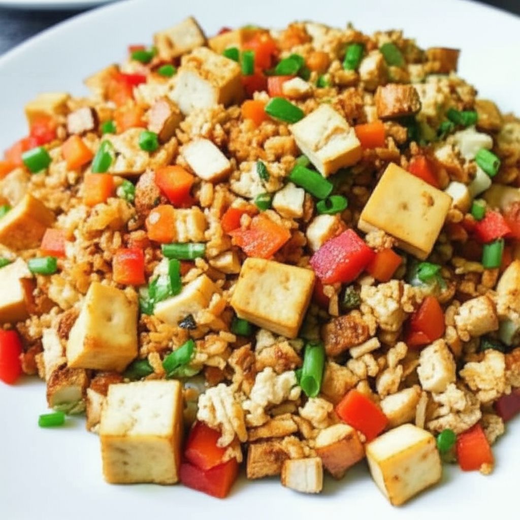 Fried Rice with Tofu