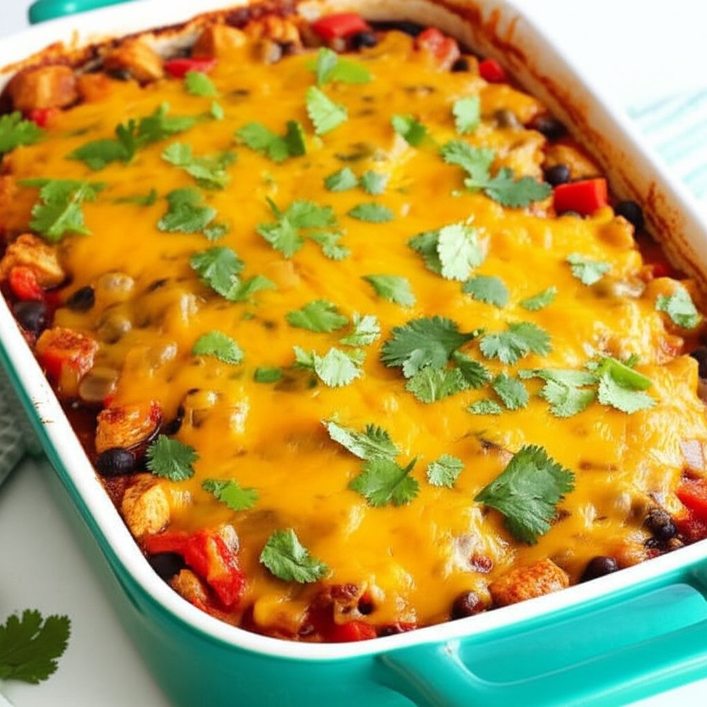 Funky Enchilada Casserole