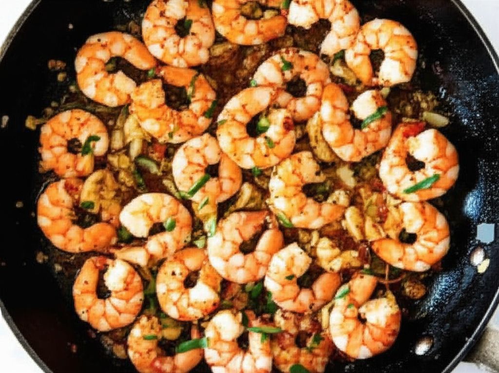 Gambas Pil Pil (Prawns, Chilean Style)