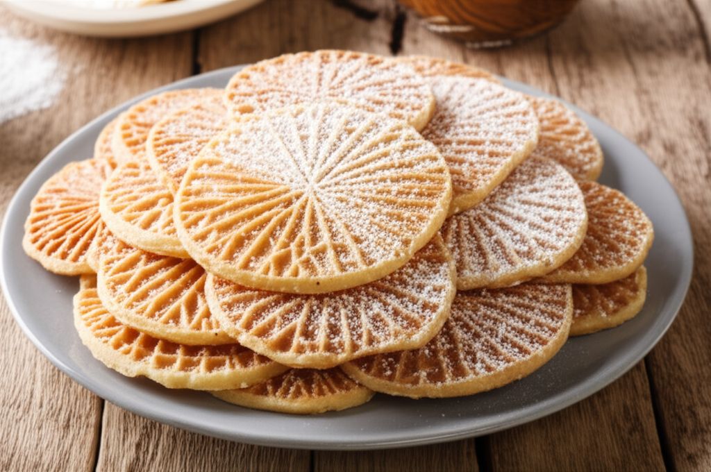 Grandma's Italian Pizzelle Cookies