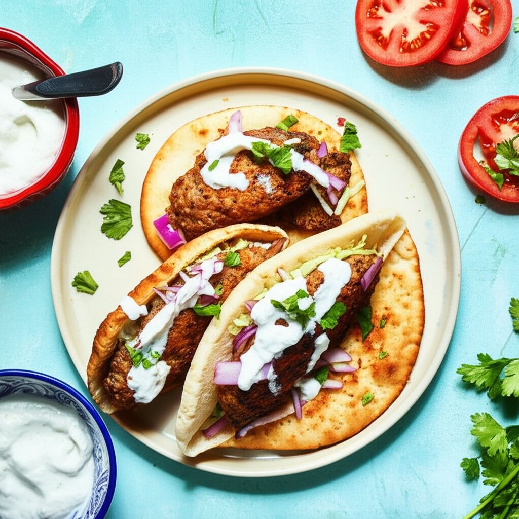 Greek Smashed Pita