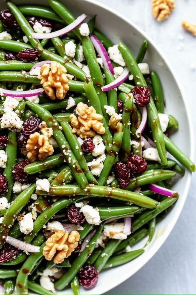 Green Bean Salad with Feta Cheese