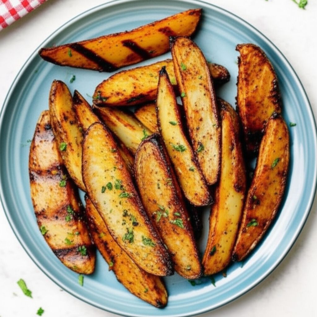 Grilled Potato Wedges