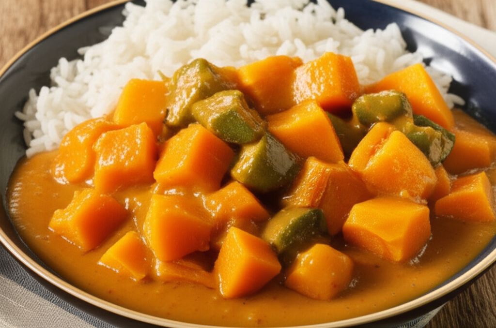 Guinean Peanut Sauce with Butternut Squash