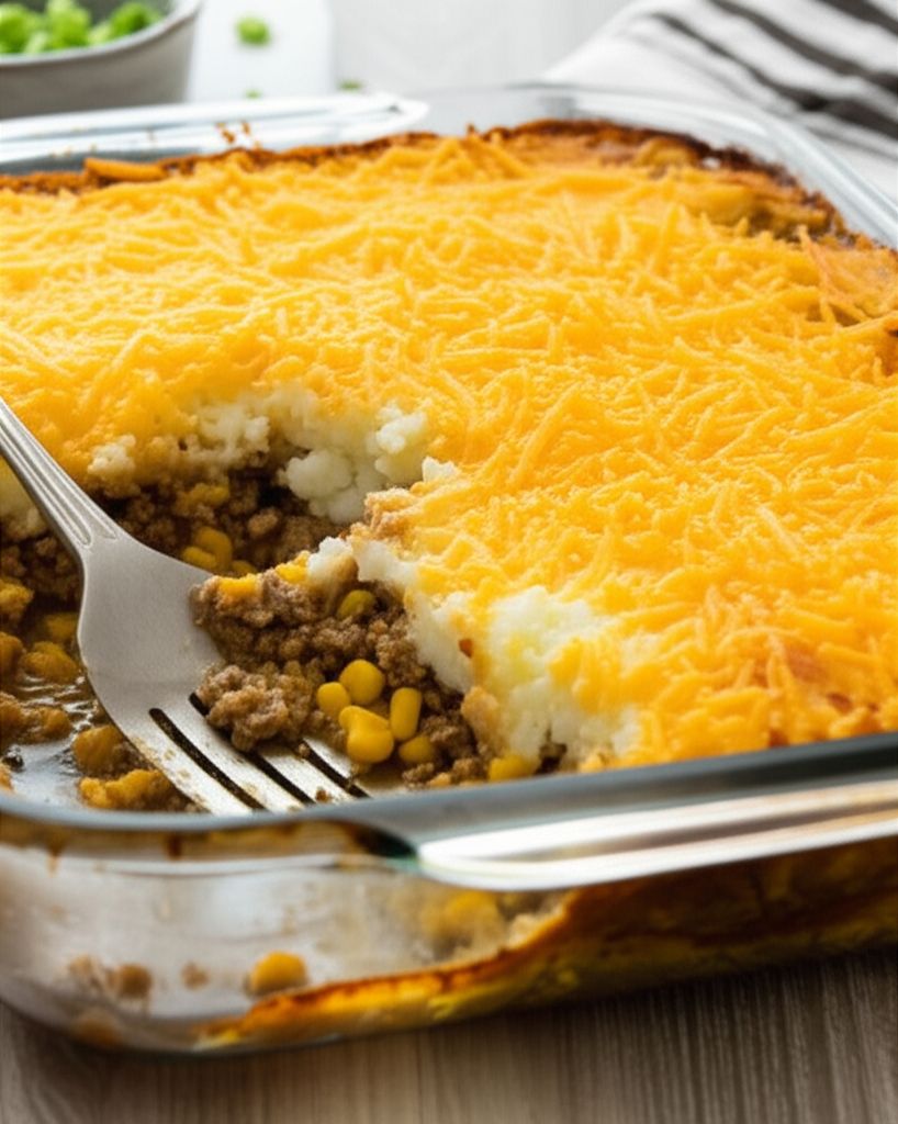 Healthy Shepherd's Pie with Ground Turkey