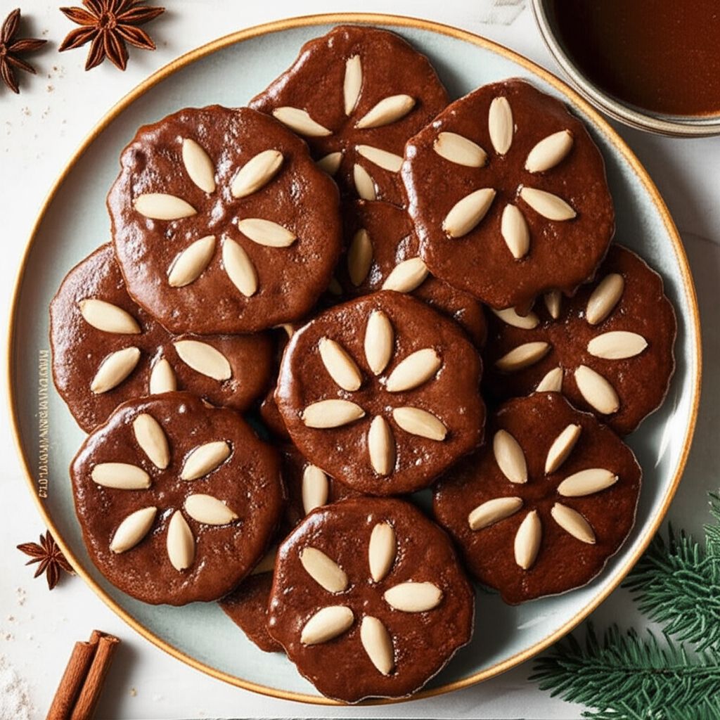 Holiday Lebkuchen (German Spice Cookies)