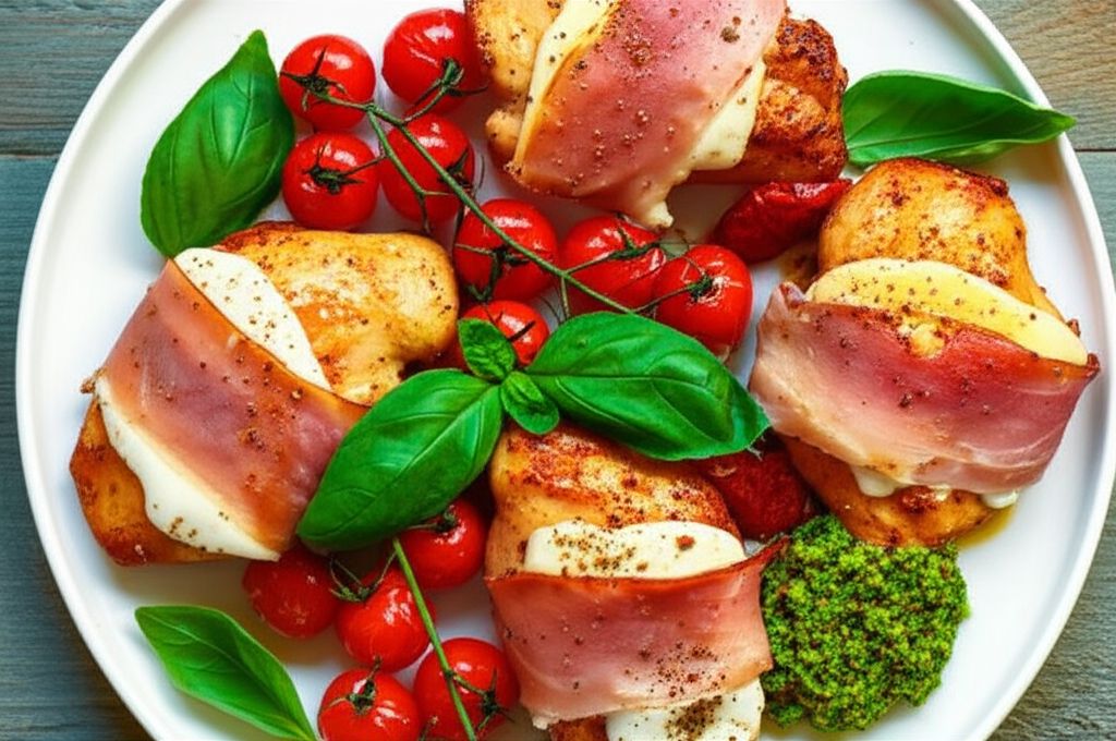 Italian Chicken with Pesto Potatoes