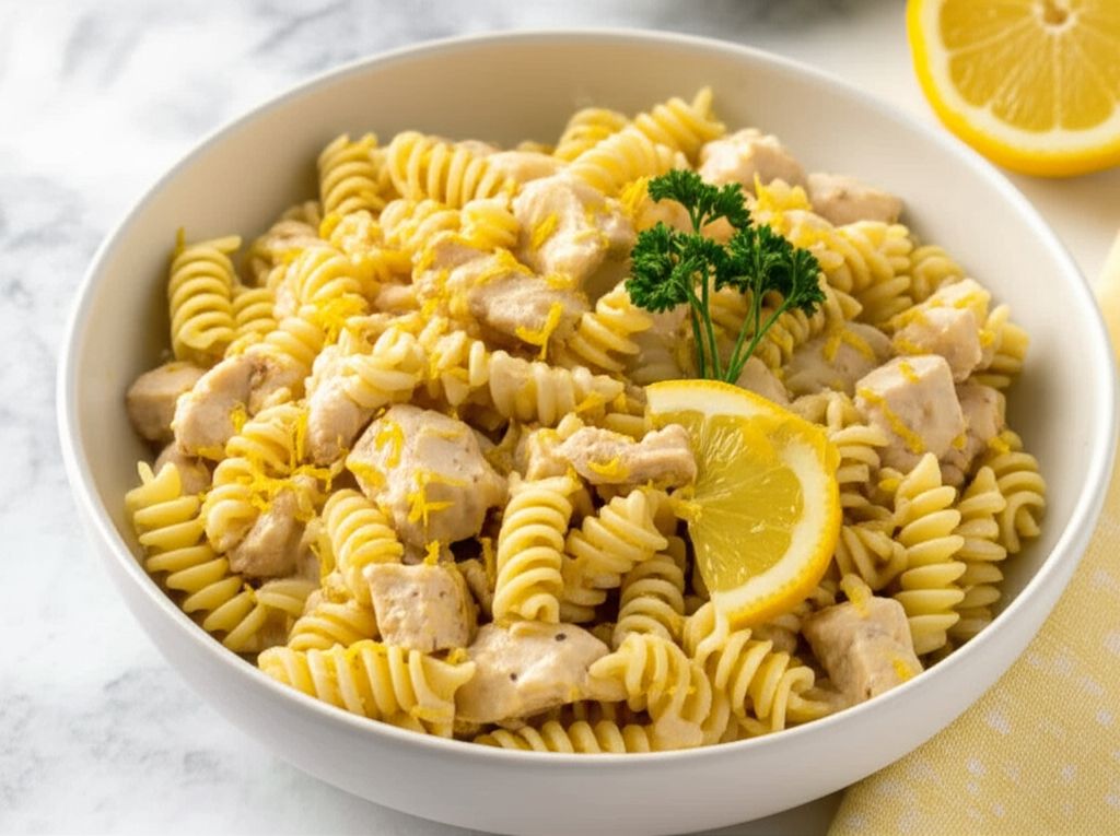 Lemon Cream Chicken Pasta Recipe